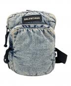 BALENCIAGAバレンシアガ）の古着「デニムクロスボディバッグ」｜インディゴ