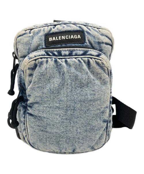 BALENCIAGA（バレンシアガ）BALENCIAGA (バレンシアガ) デニムクロスボディバッグ インディゴの古着・服飾アイテム