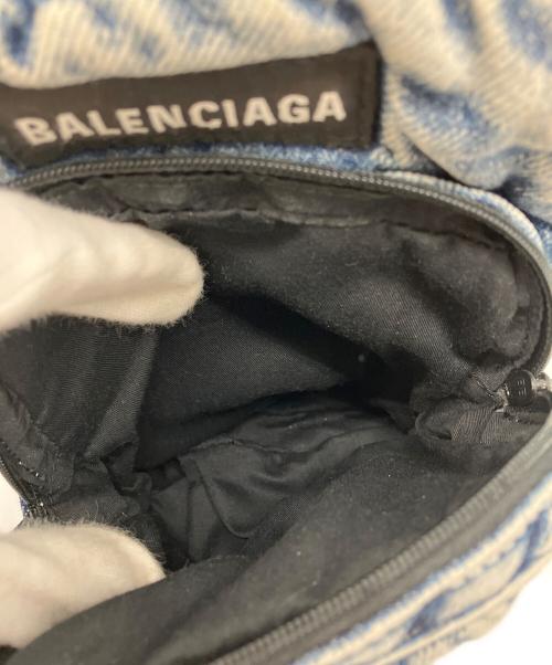 BALENCIAGA（バレンシアガ）BALENCIAGA (バレンシアガ) デニムクロスボディバッグ インディゴの古着・服飾アイテム