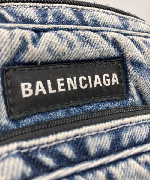 BALENCIAGA（バレンシアガ）BALENCIAGA (バレンシアガ) デニムクロスボディバッグ インディゴの古着・服飾アイテム