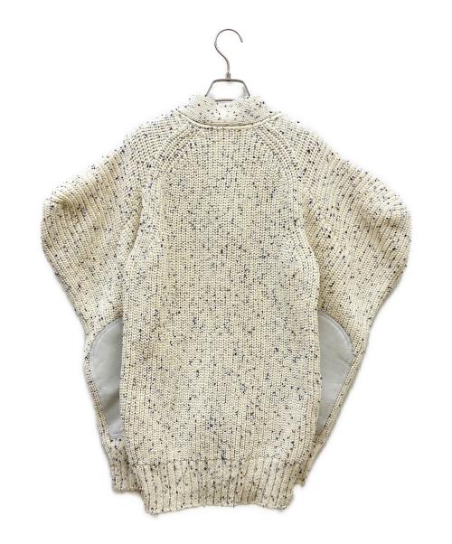 sacai（サカイ）sacai (サカイ) Nep Yarn Knit Cardigan ホワイト サイズ:1の古着・服飾アイテム