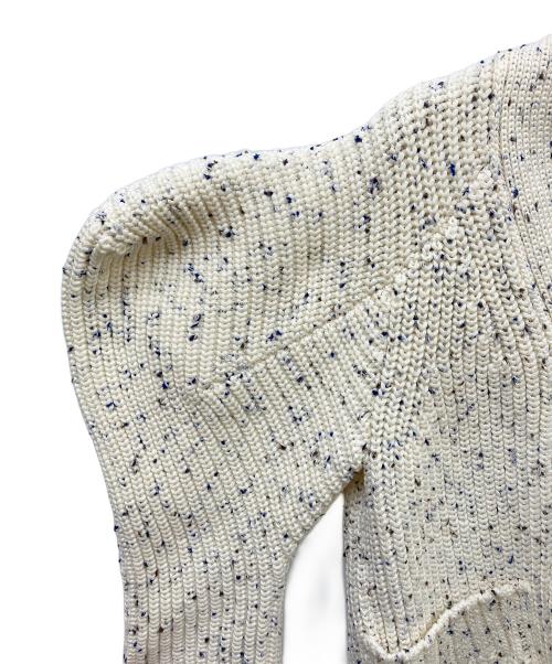sacai（サカイ）sacai (サカイ) Nep Yarn Knit Cardigan ホワイト サイズ:1の古着・服飾アイテム