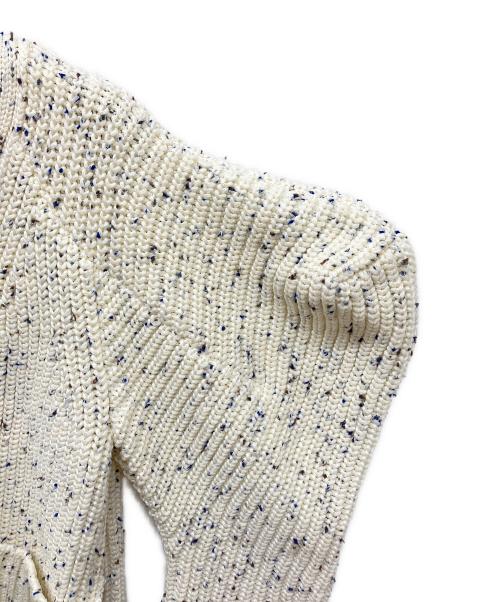sacai（サカイ）sacai (サカイ) Nep Yarn Knit Cardigan ホワイト サイズ:1の古着・服飾アイテム