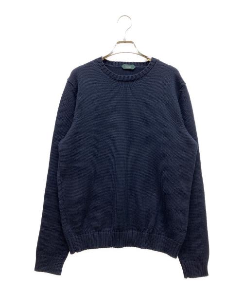 Zanone（ザノーネ）Zanone (ザノーネ) ウールニット ブラック サイズ:SIZE 50の古着・服飾アイテム