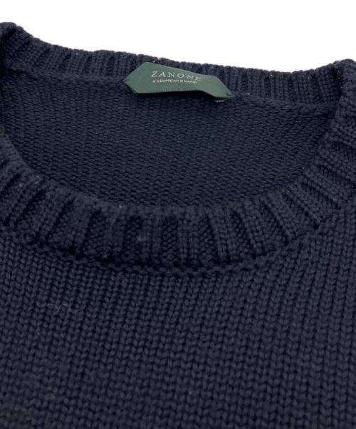 Zanone（ザノーネ）Zanone (ザノーネ) ウールニット ブラック サイズ:SIZE 50の古着・服飾アイテム