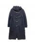 DRESSTERIOR（ドレステリア）の古着「リバーメルトンダッフルコート」｜ネイビー