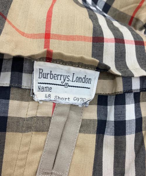 Burberry's（バーバリー）Burberry's (バーバリー) ステンカラーコート ベージュ サイズ:48の古着・服飾アイテム