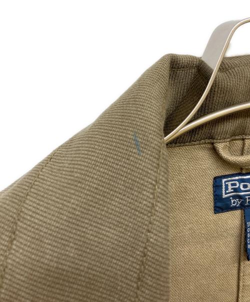 POLO RALPH LAUREN（ポロ・ラルフローレン）POLO RALPH LAUREN (ポロ・ラルフローレン) ファイヤーマンジャケット ベージュ サイズ:Lの古着・服飾アイテム