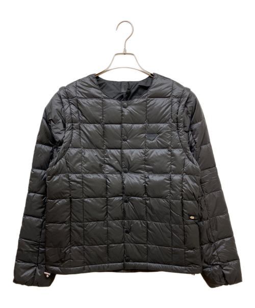 TAION EXTRA（タイオン エクストラ）TAION EXTRA (タイオン エクストラ) CREW NECK INNER DOWN SET ブラック サイズ:S 未使用品の古着・服飾アイテム