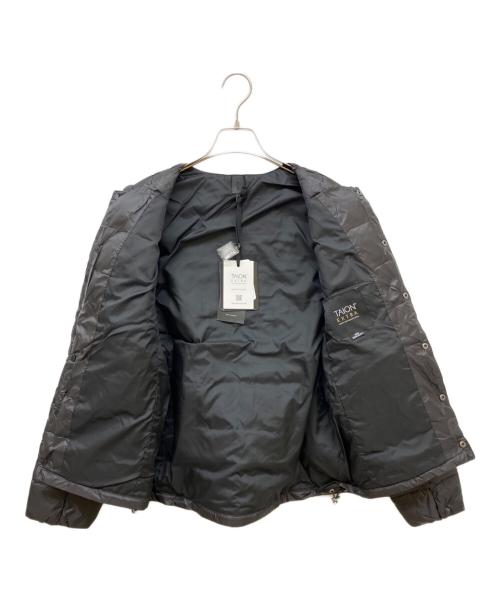 TAION EXTRA（タイオン エクストラ）TAION EXTRA (タイオン エクストラ) CREW NECK INNER DOWN SET ブラック サイズ:S 未使用品の古着・服飾アイテム