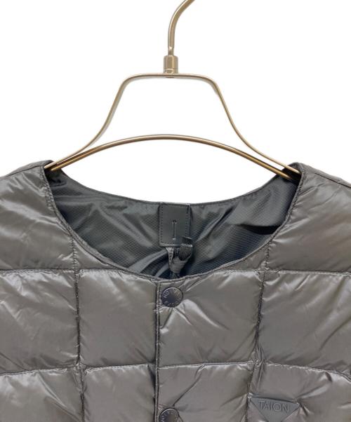 TAION EXTRA（タイオン エクストラ）TAION EXTRA (タイオン エクストラ) CREW NECK INNER DOWN SET ブラック サイズ:S 未使用品の古着・服飾アイテム