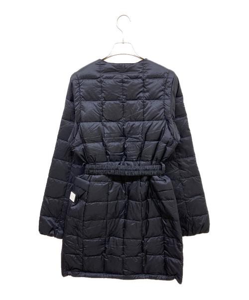 TAION EXTRA（タイオン エクストラ）TAION EXTRA (タイオン エクストラ) ”クルーネック セミロング” インナーダウンセット ブラック サイズ:L 未使用品の古着・服飾アイテム