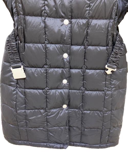 TAION EXTRA（タイオン エクストラ）TAION EXTRA (タイオン エクストラ) ”クルーネック セミロング” インナーダウンセット ブラック サイズ:L 未使用品の古着・服飾アイテム