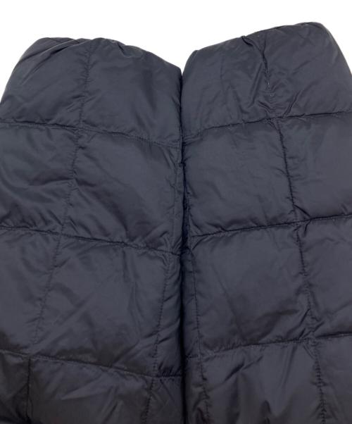 TAION EXTRA（タイオン エクストラ）TAION EXTRA (タイオン エクストラ) ”クルーネック セミロング” インナーダウンセット ブラック サイズ:L 未使用品の古着・服飾アイテム