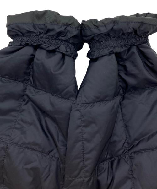 TAION EXTRA（タイオン エクストラ）TAION EXTRA (タイオン エクストラ) ”クルーネック セミロング” インナーダウンセット ブラック サイズ:L 未使用品の古着・服飾アイテム