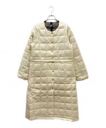 TAION EXTRA（タイオン エクストラ）の古着「ボレロ+スカートインナーダウン」｜ホワイト