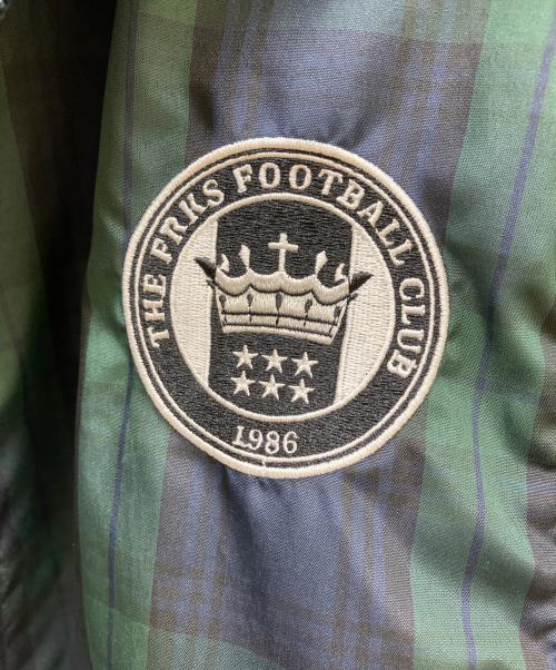 UMBRO（アンブロ）UMBRO (アンブロ) FREAK'S STORE (フリークスストア) ナイロンジャケット グリーン×ネイビー サイズ:Mの古着・服飾アイテム