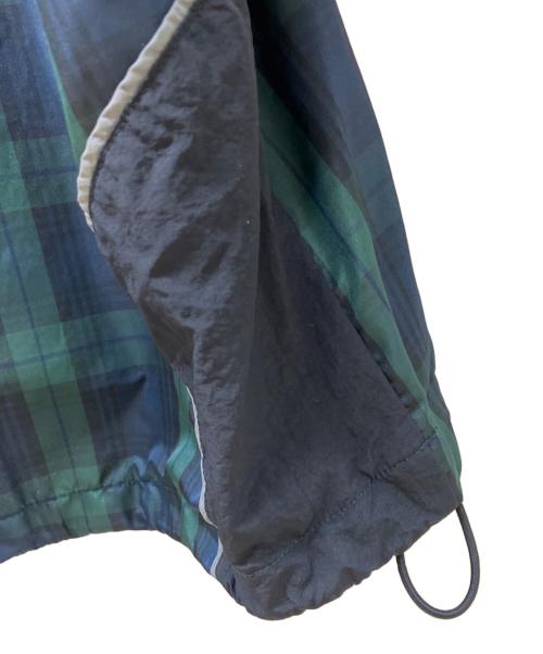 UMBRO（アンブロ）UMBRO (アンブロ) FREAK'S STORE (フリークスストア) ナイロンジャケット グリーン×ネイビー サイズ:Mの古着・服飾アイテム