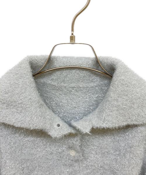 Bibiy.（ビビィ）Bibiy. (ビビィ) LISA PEPURAMU KNIT グレー サイズ:Fの古着・服飾アイテム