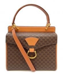 CELINE（セリーヌ）の古着「2WAYハンドバッグ」｜ブラウン