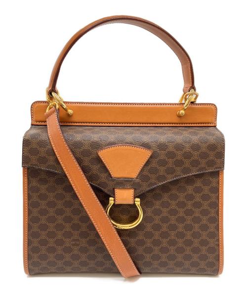 CELINE（セリーヌ）CELINE (セリーヌ) 2WAYハンドバッグ ブラウンの古着・服飾アイテム