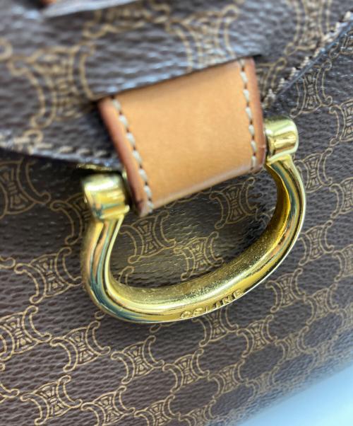 CELINE（セリーヌ）CELINE (セリーヌ) 2WAYハンドバッグ ブラウンの古着・服飾アイテム
