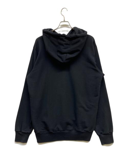 DIESEL（ディーゼル）DIESEL (ディーゼル) ロゴパーカー ブラック サイズ:XLの古着・服飾アイテム
