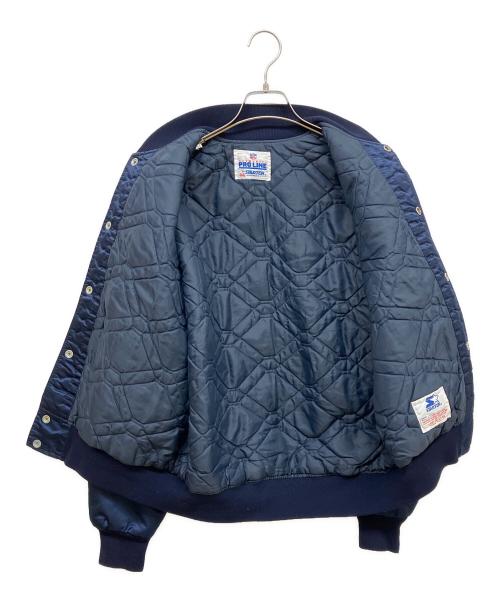 STARTER（スターター）STARTER (スターター) NFL (ナショナル・フットボール・リーグ) CHICAGO BEARS JACKET ネイビー サイズ:Mの古着・服飾アイテム