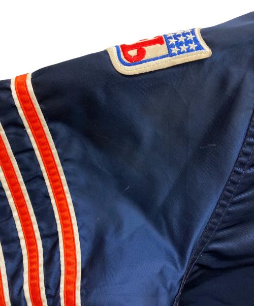 STARTER（スターター）STARTER (スターター) NFL (ナショナル・フットボール・リーグ) CHICAGO BEARS JACKET ネイビー サイズ:Mの古着・服飾アイテム