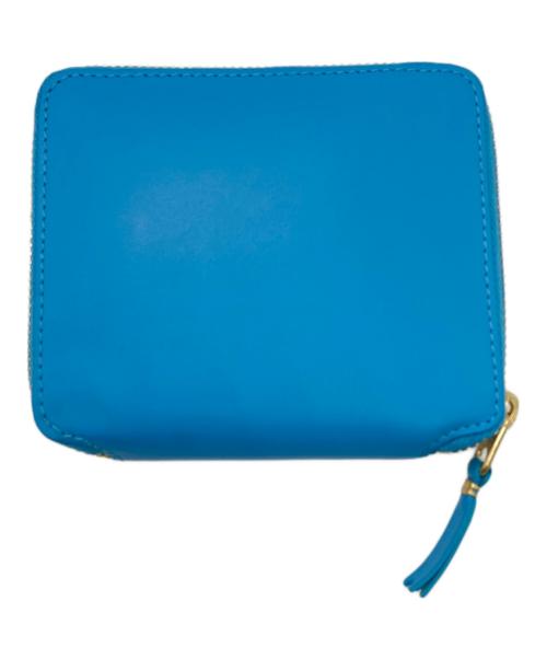 COMME des GARCONS（コムデギャルソン）COMME des GARCONS (コムデギャルソン) 2つ折り財布 ブルーの古着・服飾アイテム