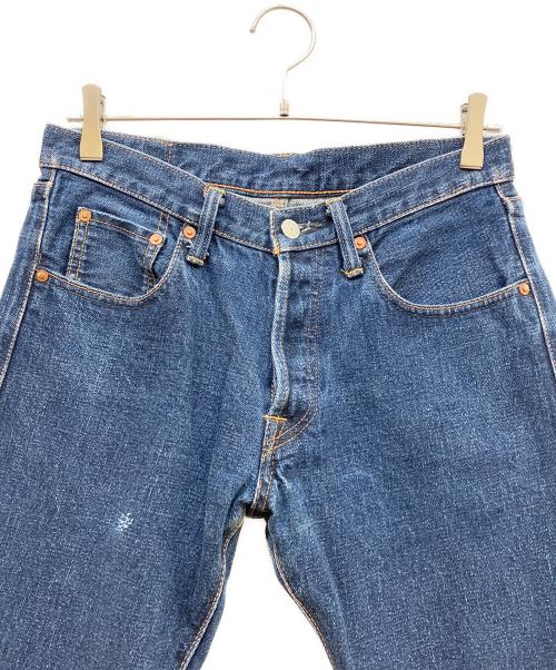 BURGUS PLUS（バーガスプラス）BURGUS PLUS (バーガスプラス) セルビッチデニムパンツ インディゴ サイズ:SIZE 78.5cm (W31)の古着・服飾アイテム