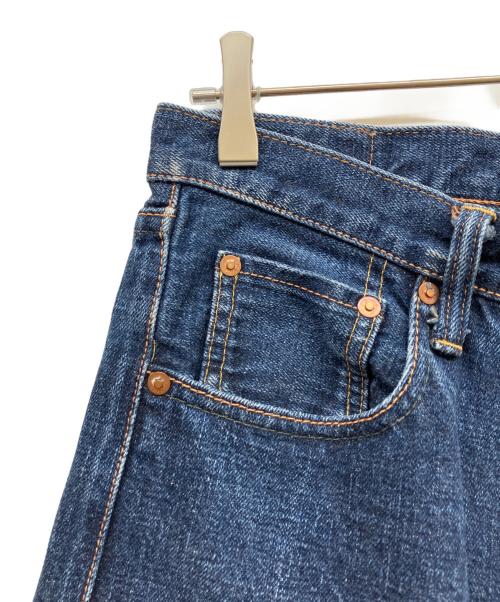 BURGUS PLUS（バーガスプラス）BURGUS PLUS (バーガスプラス) セルビッチデニムパンツ インディゴ サイズ:SIZE 78.5cm (W31)の古着・服飾アイテム