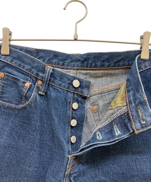 BURGUS PLUS（バーガスプラス）BURGUS PLUS (バーガスプラス) セルビッチデニムパンツ インディゴ サイズ:SIZE 78.5cm (W31)の古着・服飾アイテム