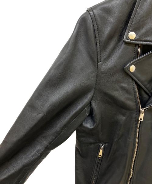 UNITED TOKYO（ユナイテッドトーキョー）UNITED TOKYO (ユナイテッドトーキョー) ダブルライダースジャケット ブラック サイズ:2の古着・服飾アイテム