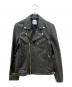 UNITED TOKYO（ユナイテッドトーキョー）の古着「ダブルライダースジャケット」｜ブラック