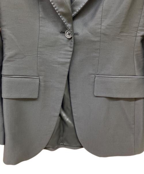 ALEXANDER McQUEEN（アレキサンダーマックイーン）ALEXANDER McQUEEN (アレキサンダーマックイーン) シルク混タキシードテーラードジャケット ブラック サイズ:38の古着・服飾アイテム