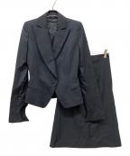 ALEXANDER McQUEENアレキサンダーマックイーン）の古着「変形ジャケットセットアップ」｜ブラック