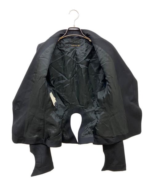 ALEXANDER McQUEEN（アレキサンダーマックイーン）ALEXANDER McQUEEN (アレキサンダーマックイーン) 変形ジャケットセットアップ ブラック サイズ:ジャケットSIZE42/スカートSIZE36の古着・服飾アイテム