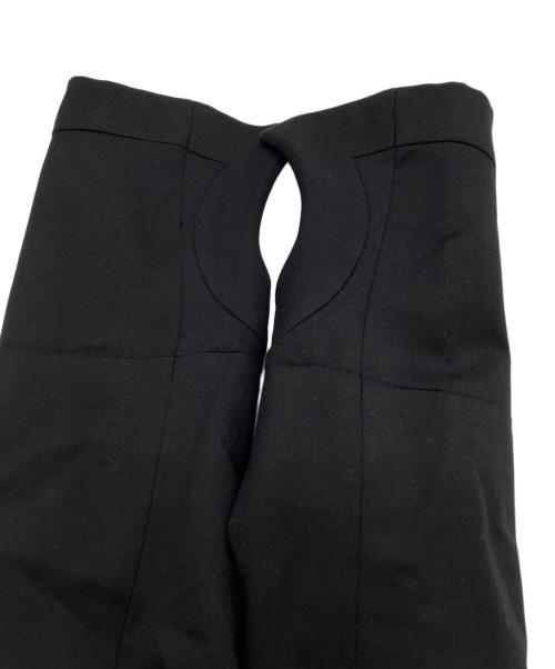 ALEXANDER McQUEEN（アレキサンダーマックイーン）ALEXANDER McQUEEN (アレキサンダーマックイーン) 変形ジャケットセットアップ ブラック サイズ:ジャケットSIZE42/スカートSIZE36の古着・服飾アイテム