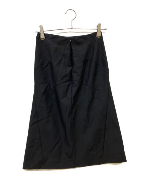 ALEXANDER McQUEEN（アレキサンダーマックイーン）ALEXANDER McQUEEN (アレキサンダーマックイーン) 変形ジャケットセットアップ ブラック サイズ:ジャケットSIZE42/スカートSIZE36の古着・服飾アイテム