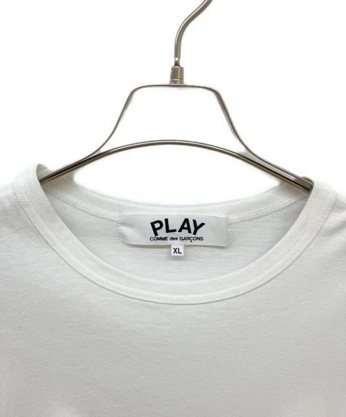 PLAY COMME des GARCONS（プレイコムデギャルソン）PLAY COMME des GARCONS (プレイコムデギャルソン) NIKE (ナイキ) ロゴプリントTシャツ ホワイト サイズ:XLの古着・服飾アイテム