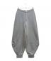 nagonstans（ナゴンスタンス）の古着「24AW cocoon pants」｜グレー