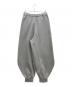 nagonstans (ナゴンスタンス) 24AW cocoon pants グレー サイズ:SMALL：8000円