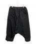 s'yte (サイト) サルエルパンツ ブラック サイズ:3：8000円