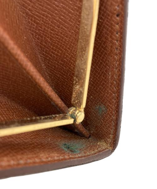 LOUIS VUITTON（ルイ ヴィトン）LOUIS VUITTON (ルイ ヴィトン) がま口コインケース ブラウンの古着・服飾アイテム