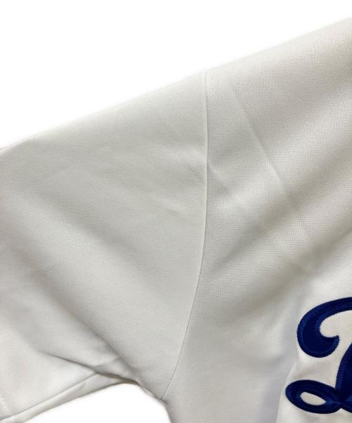 Majestic（マジェスティック）Majestic (マジェスティック) ベースボールシャツ ホワイト サイズ:XL 未使用品の古着・服飾アイテム