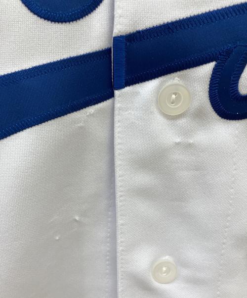 Majestic（マジェスティック）Majestic (マジェスティック) ベースボールシャツ ホワイト サイズ:XL 未使用品の古着・服飾アイテム