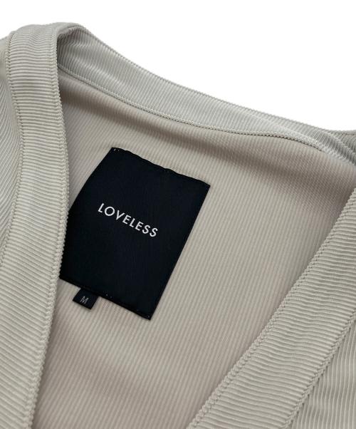 LOVELESS（ラブレス）LOVELESS (ラブレス) コードピケカーディガン グレー サイズ:SIZE Mの古着・服飾アイテム