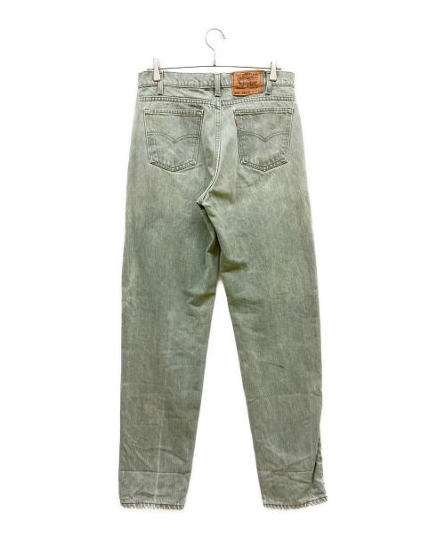 LEVI'S（リーバイス）LEVI'S (リーバイス) 550 デニムパンツ グリーン サイズ:86cm W34の古着・服飾アイテム