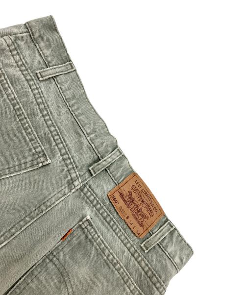 LEVI'S（リーバイス）LEVI'S (リーバイス) 550 デニムパンツ グリーン サイズ:86cm W34の古着・服飾アイテム